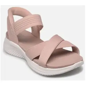 Skechers Sandales ultra Flex 3.0 pour femme - Never Netter Hands Free Slip-ins, Blush, 40 EU