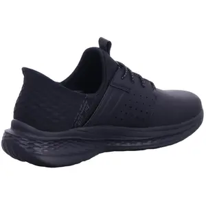 Skechers USA Men's Baskets Slade Zachary, Noir, 42.5 EU pas cher