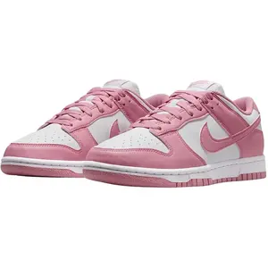 NIKE Dunk Low, Baskets pour femme, 39 EU, White Elemental Pink, 39 EUVendu parbol