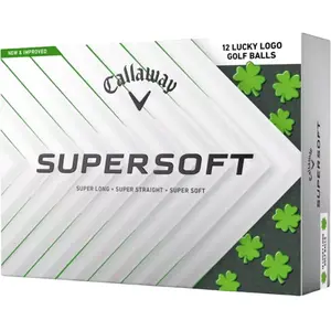 Boite de 12 Balles de Golf Callaway Supersoft Lucky