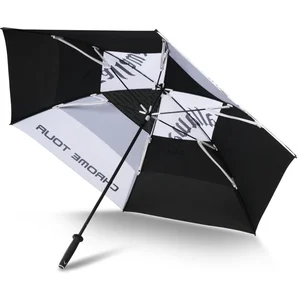 Callaway Tour Authentic UV 68 Inch Double Canopy Golfparaplu 2026 - Zw... pas cher