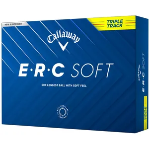 Callaway ERC Soft 2025 Triple Track Golfballen - Geel - 12 StuksVendu parbol