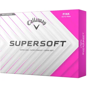 Callaway SuperSoft 2025 Golfballen - Roze - 12 StuksVendu parbol