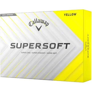 Callaway SuperSoft 2025 Golfballen - Geel - 12 StuksVendu parbol