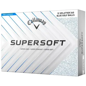 Callaway SuperSoft Splatter 360 Blue 2025 Golfballen - Wit BlauwVendu parbol