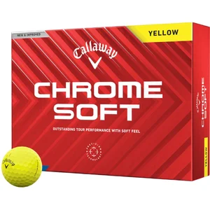 Callaway Chrome Soft Golfballen 2024 - Geel - 12 StuksVendu parbol