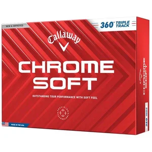 Callaway Chrome Soft Triple Track 360 Golfballen 2026 - Wit - 12 StuksVendu parbol