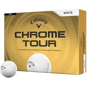 Callaway Chrome Tour Golfballen Wit 12 Balls