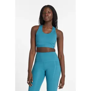 New Balance Soutien-gorge De Sport à Impact Moyen Sleek Medium Support Pocket pas cher