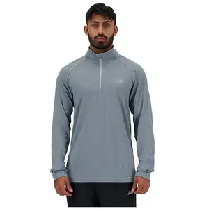 New Balance T-shirt à Manches Longues Avec Demi-zip Mt41083 pas cher