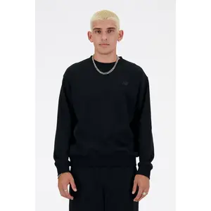 New Balance Mt41506bk Athletics French Terry Crew Black Size: 2XL | Hoodies & Sweatshirts Outlet | Heren | Zwart pas cher