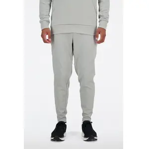 New Balance Mp41143ag Tech Knit Pant Athletic Grey Size: M | Sweatpants Outlet | Heren | Grijs pas cher