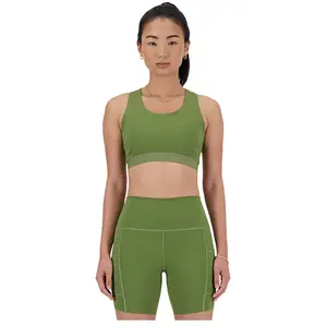 New Balance Soutien-gorge De Sport à Impact Moyen Sleek Medium Support Pocket pas cher