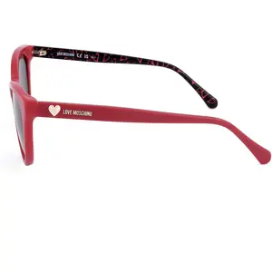 MUD&GLORY Lunettes de Soleil Love Moschino MOL079/S 52/20/140 Red patt... pas cher