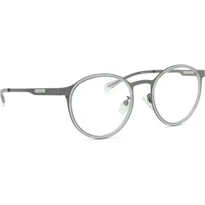 Lunettes de Vue POLAROID PLD D550/G 48/19/145 R81 MATTE RUTHENIUM METAL FRAMES MAN POLAROID PLD D550/G MATTE RUTHENIUM
