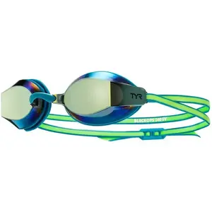 Tyr Lunettes De Natation à Miroir Black Ops 140ev pas cher