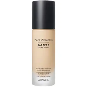 bareMinerals Barepro 24HR Wear fondo de maquillaje líquido mate SPF20 #Fair 10 Warm pas cher