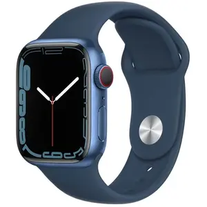 Apple Watch Series 7 LTE - Abyss Blue 41mm pas cher