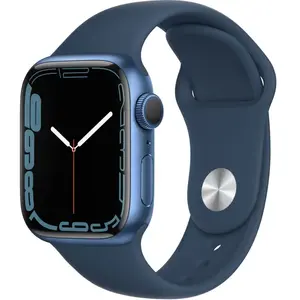 Apple Watch Series 7 - Abyss Blue 41mm pas cher
