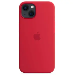 Apple Coque en silicone avec MagSafe (pour iPhone 13) - (PRODUCT) RED pas cher