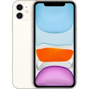 mcare Apple iPhone 11 Double nano SIM 64 Go 6.1" White pas cher
