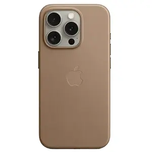 Apple Coque en tissage fin avec MagSafe pour iPhone 15 Pro TaupeVendu parbol