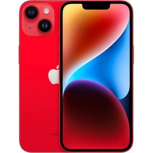 Apple iPhone 14 (512 Go, (PRODUCT) RED, 6.10", SIM + eSIM, 12 Mpx, 5G), Téléphone portable, Rouge