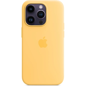 Apple Coque en silicone avec MagSafe pour iPhone 14 Pro - Soleil pâleVendu parbol