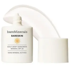 bareMinerals BareSkin Daily Dewy Sunscreen Mineral SPF 30 Zonnecrème pas cher