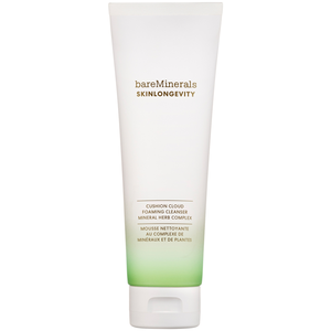 bareMinerals Skinlongevity Cushion Cloud limpiador espumoso 120 ml pas cher