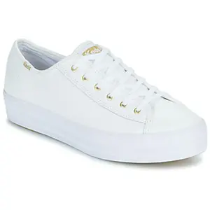 Baskets basses Keds TRIPLE LEATHER femme pas cher