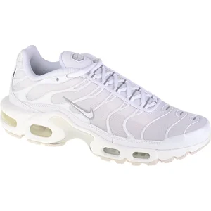 Chaussures Femme NIKE Air Max Plus Blanc - Fermeture Lacets - Dessus S...
