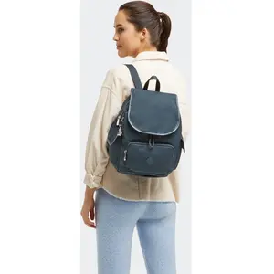 Kipling Sac À Dos City Pack S Rich Blue Bleu Petit Femme 100% Polyamid... pas cher