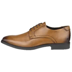 Derby ECCO Melbourne cuir marron homme - élégant confortable semelle PU GORE-TEX pas cher