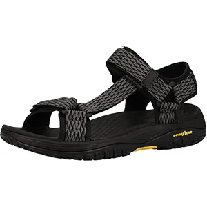 Sandale - nu-pieds homme Skechers 117934 Gris pas cher