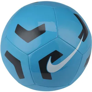 Nike Pitch Training Balle. Mixte, Lt Bleu Fury/Noir/Blanc, 5 pas cher