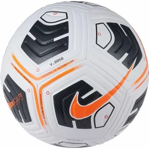 Nike Academy ballon Mixte - BLANC/NOIR/ORANGE TOTAL - 3 pas cher