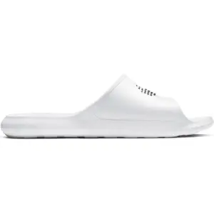 Comparateur de prix : Nike Victori One Shower Homme Mule, Blanc, noir, blanc, 46 EU