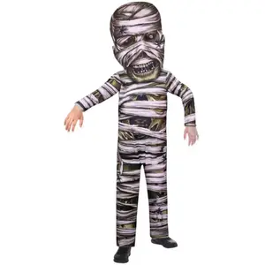 Comparateur de prix : amscan 9907136 Costume de momie, combinaison avec capuche avec masqu...