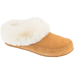 Sorel Sorel Go-Coffee Run Femme Chaussures Pantoufle Beige - 38 pas cher