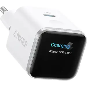 Anker Smart Display Charger (45 W, 1 portion), Chargeur USB, Blanc pas cher