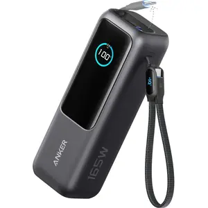 Anker Batterie Externe 25 000 mAh avec Charge Rapide Noir A1695H11