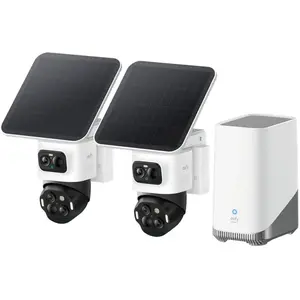 EufyCam S4 Lot de 2 + HomeBase 3 pas cher