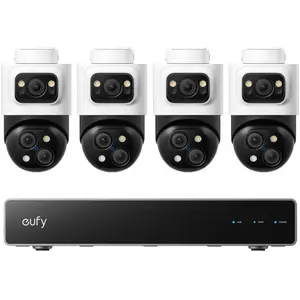 Eufy PoE Security System + NVR + S4 Lot de 4