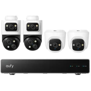 Eufy PoE Security System + NVR + S4 Lot de 2 + E41 Lot de 2