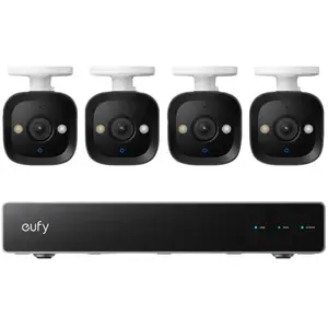 Eufy PoE Security System + NVR + E40 Lot de 4