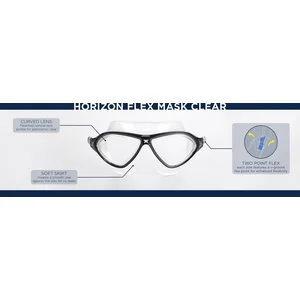 Zoggs Horizon Flex Masque transparent Noir transparent pas cher