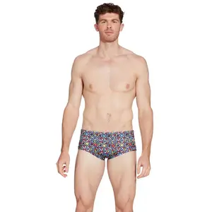 Comparateur de prix : Zoggs Slip De Bain Boxer Printed Trunk 14 E Plus