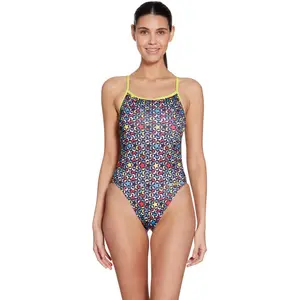 Zoggs Maillot De Bain Printed Rayback E Plus pas cher