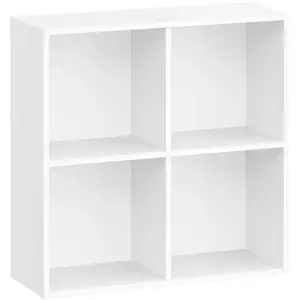 VASAGLE Bibliothèque cubique avec compartiments LBC476W01 pas cher